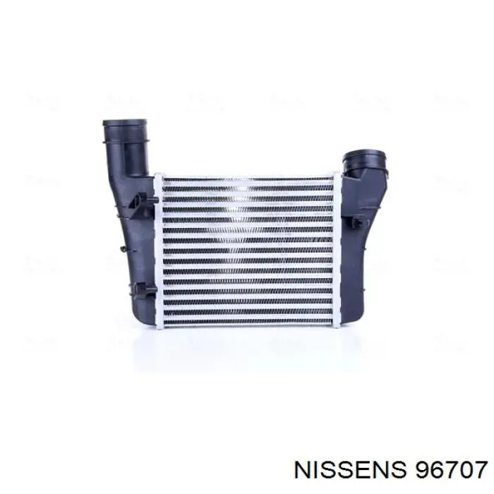 96707 Nissens радіатор интеркуллера