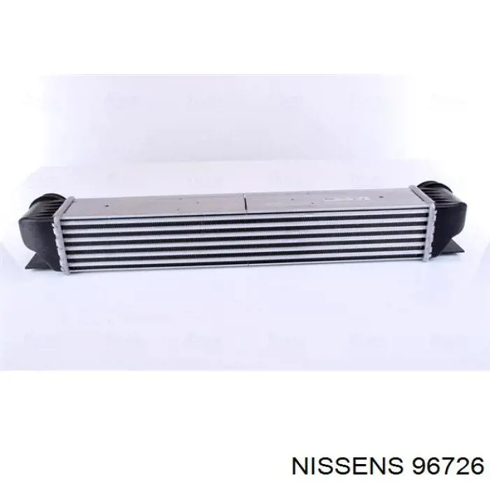 96726 Nissens Охолоджувач наддувочного повітря
