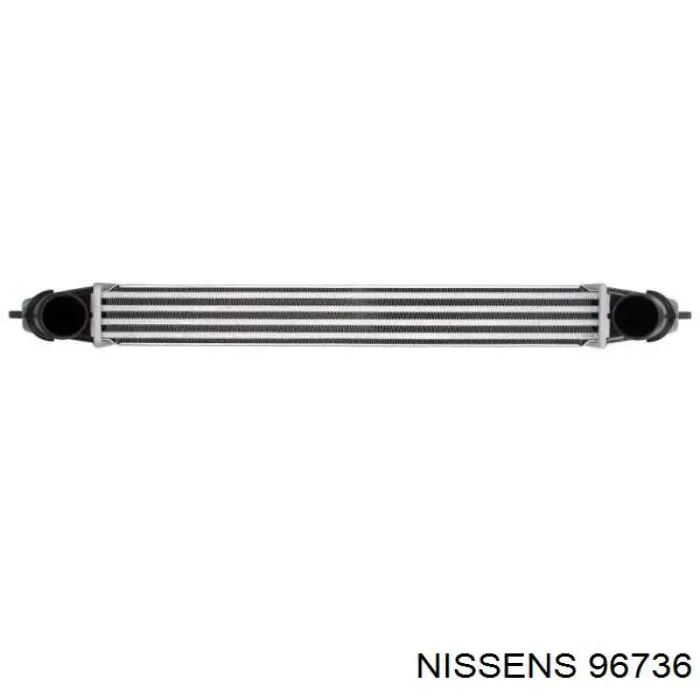 96736 Nissens радіатор интеркуллера
