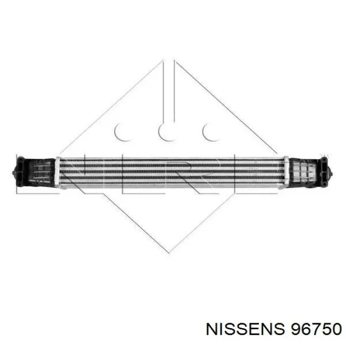 Інтеркулер 96750 Nissens