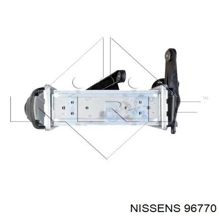 Купити 96770 Nissens Радіатор интеркуллера