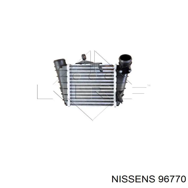 96770 Nissens Охолоджувач наддувочного повітря