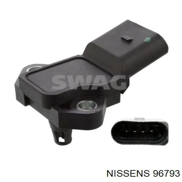 Радіатор інтеркулера Nissens 96793