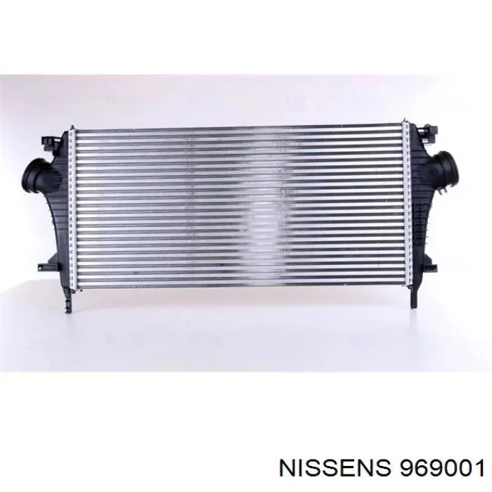 Радіатор інтеркулера Nissens 969001