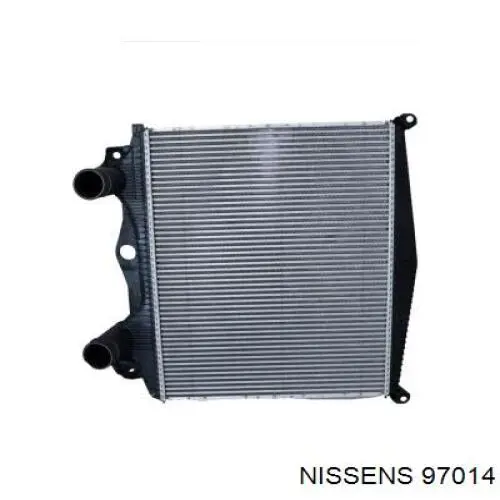 97014 Nissens Охолоджувач наддувочного повітря