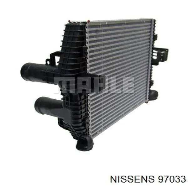 97033 Nissens Охолоджувач наддувочного повітря