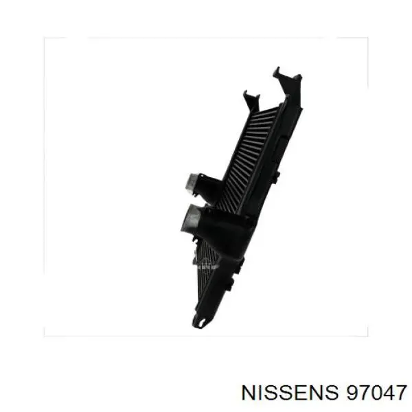 97047 Nissens Охолоджувач наддувочного повітря