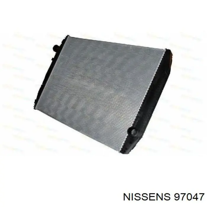 Купити 97047 Nissens Радіатор интеркуллера