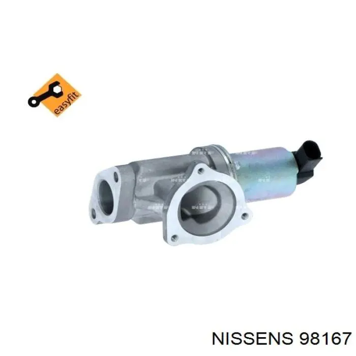 98167 Nissens клапан egr, рециркуляції газів