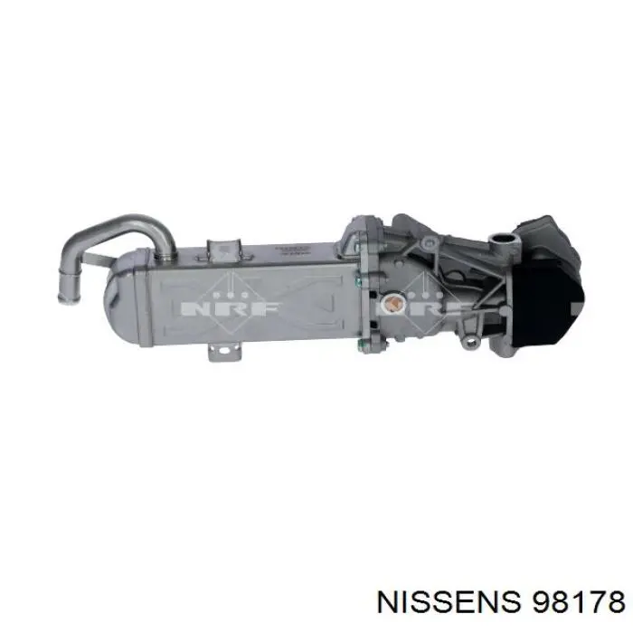 Радіатор системи EGR рециркуляції вихлопних газів 98178 Nissens