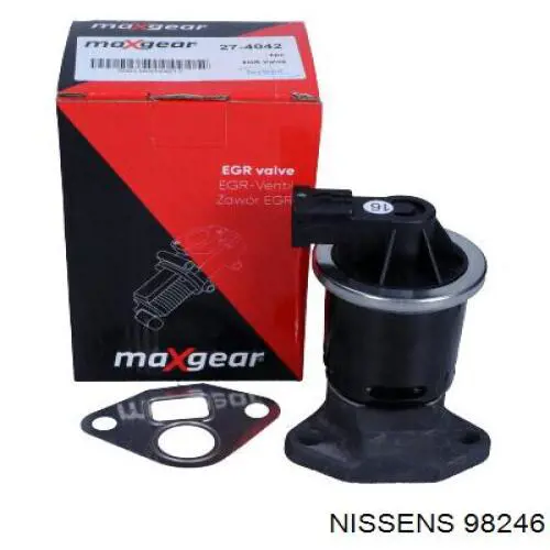 Клапан EGR Nissens 98246 ціна, від 78.00 USD