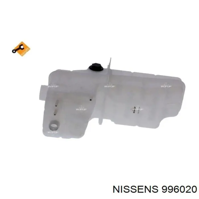 996020 Nissens бачок системи охолодження, розширювальний