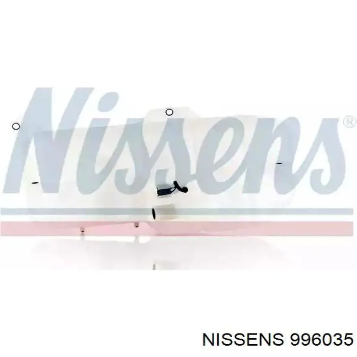 Бачок системи охолодження 996035 Nissens