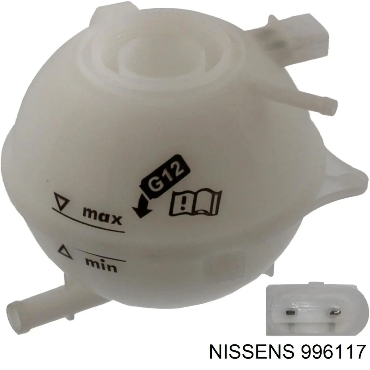 Бачок системи охолодження двигуна розширювальний Nissens 996117 ціна, від 10.84 USD
