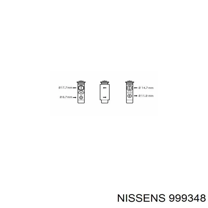 Клапан TRV, кондиціонера Opel 1618141 ціна, від 32.04 USD