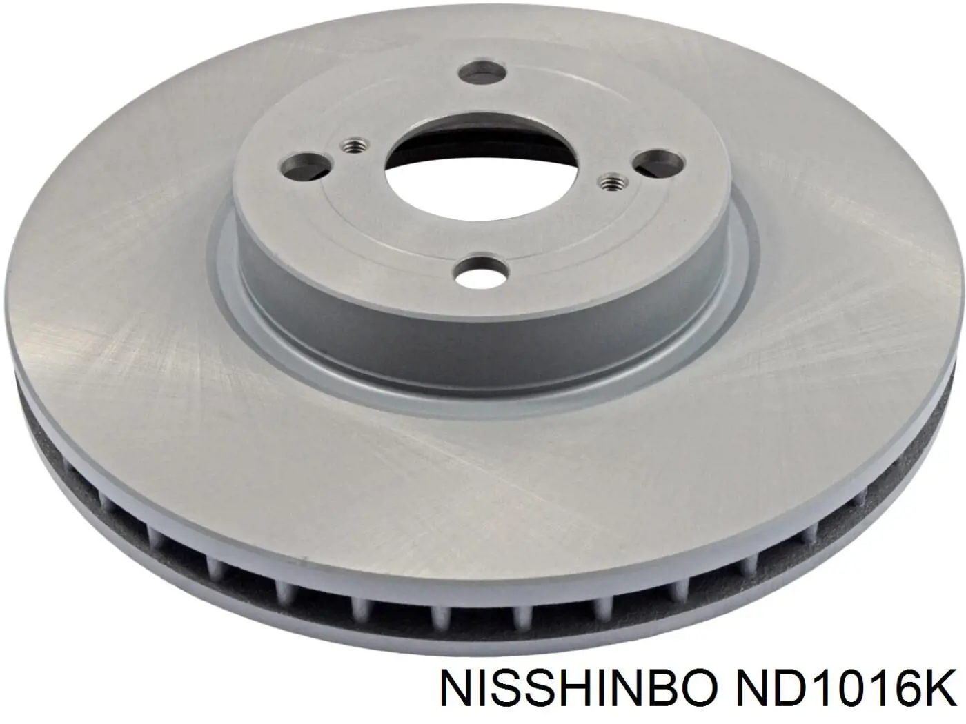 Диск гальмівний передній ND1016K Nisshinbo