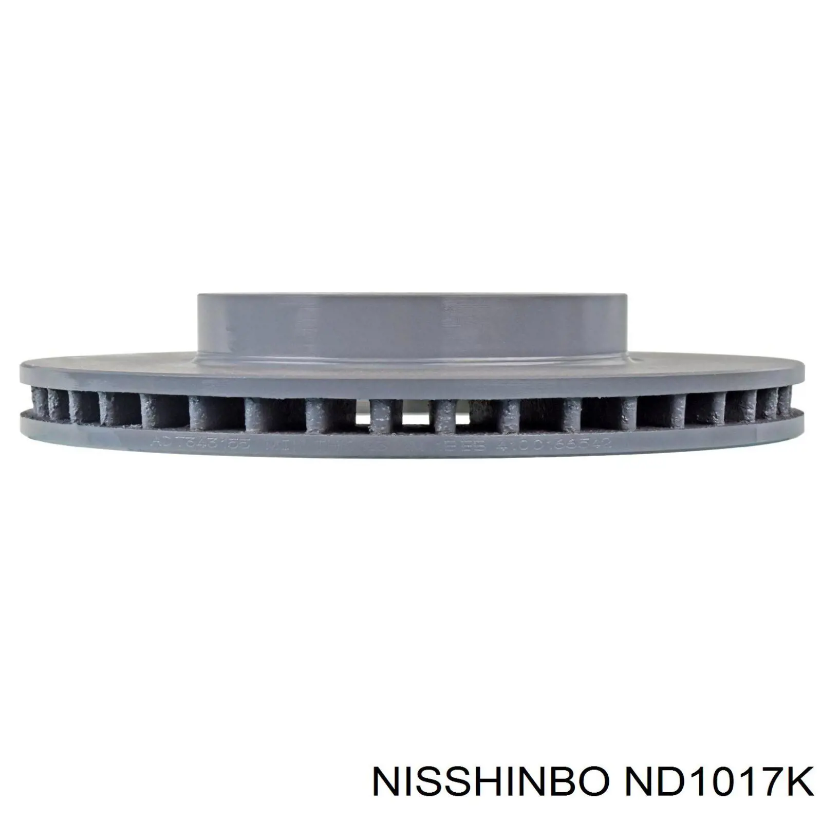 Диск переднього гальма Nisshinbo ND1017K ціна, від 39.99 USD