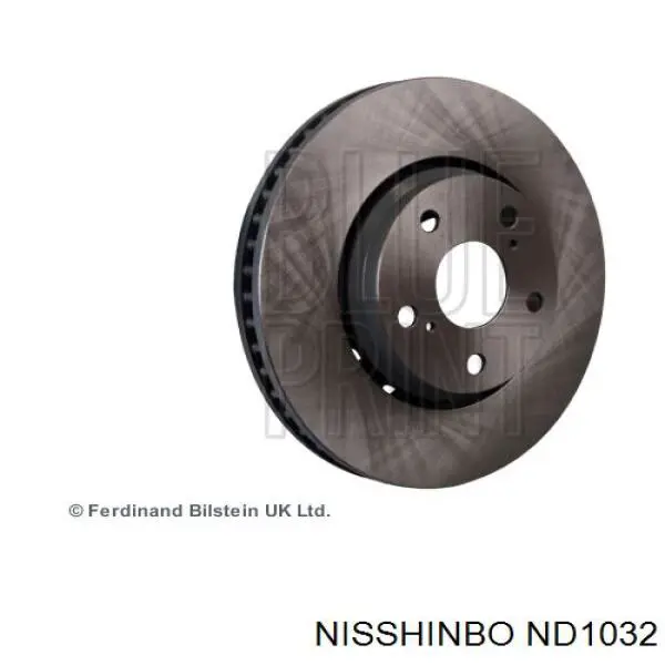Диск переднього гальма Nisshinbo ND1032 ціна, від 52.46 USD
