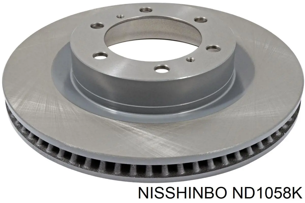 Диск гальмівний передній ND1058K Nisshinbo