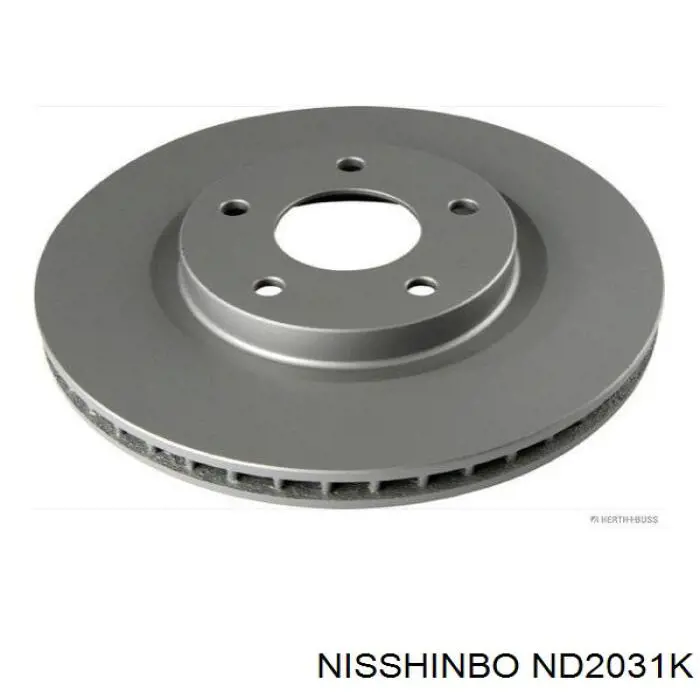 Диск переднього гальма Nisshinbo ND2031K ціна, від 51.85 USD