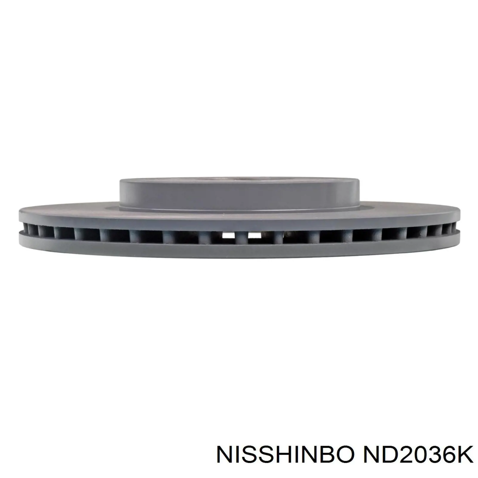 Диск переднього гальма Nisshinbo ND2036K ціна, від 39.98 USD