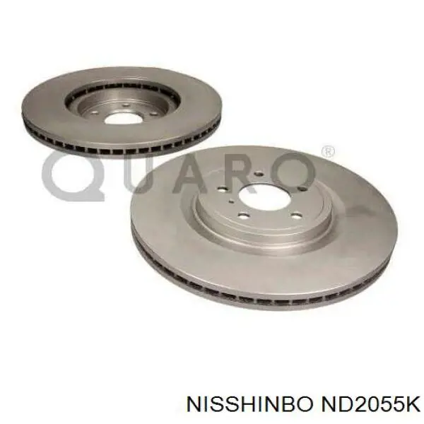ND2055K Nisshinbo диск гальмівний передній