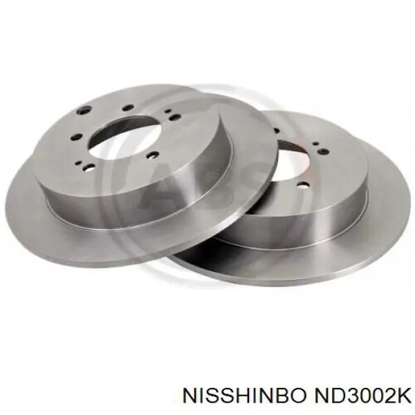 Гальмівні диски ND3002K Nisshinbo