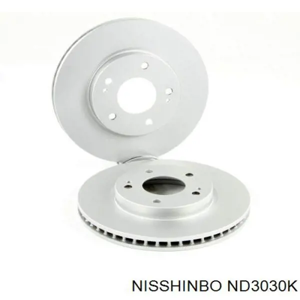 Гальмівні диски передні ND3030K Nisshinbo