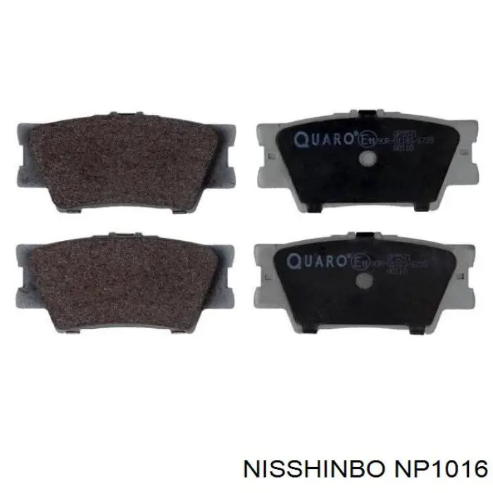 Купити NP1016 Nisshinbo Задні колодки