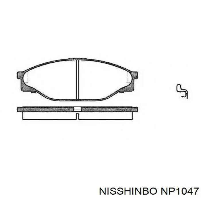 Тормозні колодки Kashiyama D2086