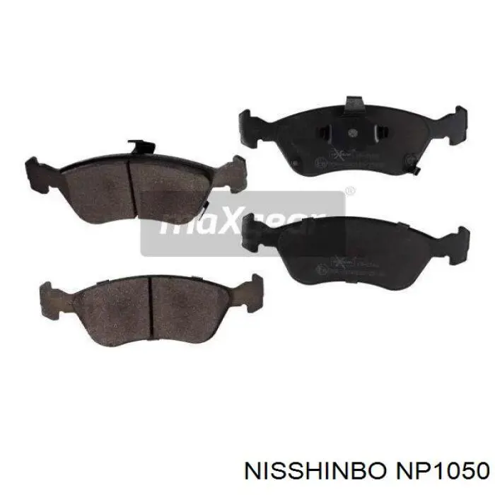 Гальмівні колодки Nisshinbo NP1050 ціна, від 20.15 USD