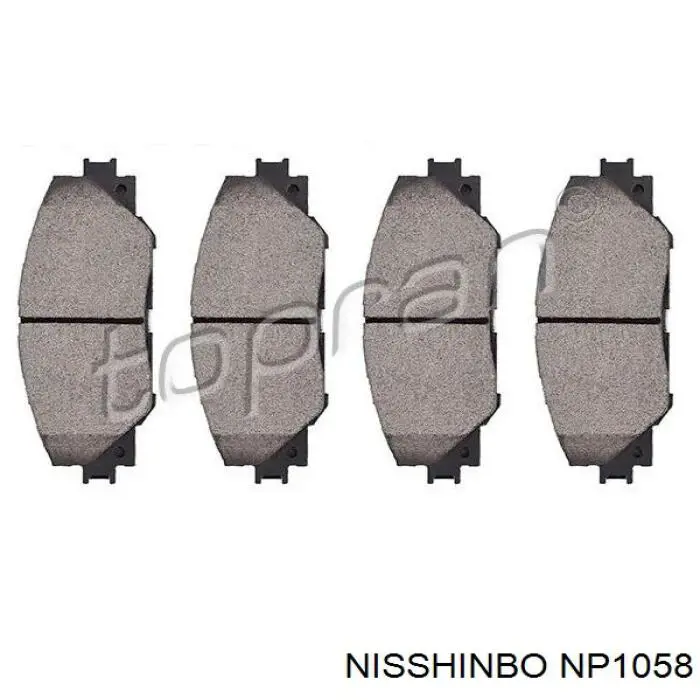 Гальмівні колодки AMP/Paradowscy BF00122 ціна, від 20.93 USD