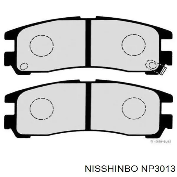 Купити NP3013 Nisshinbo Задні колодки