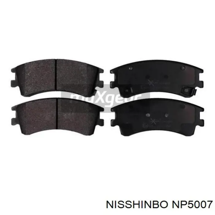 Гальмівні колодки Nisshinbo NP5007 ціна, від 22.19 USD