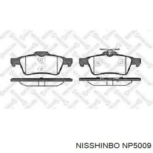 Купити NP5009 Nisshinbo Задні колодки