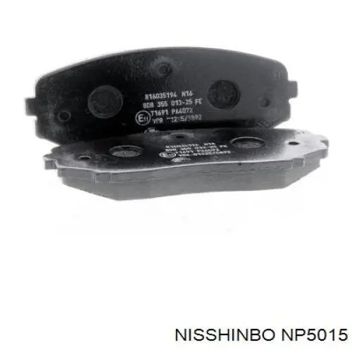 Гальмівні колодки Nisshinbo NP5015 ціна, від 26.05 USD