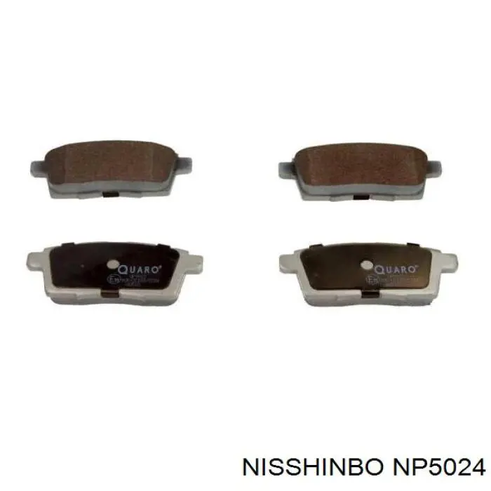 Купити NP5024 Nisshinbo Задні колодки