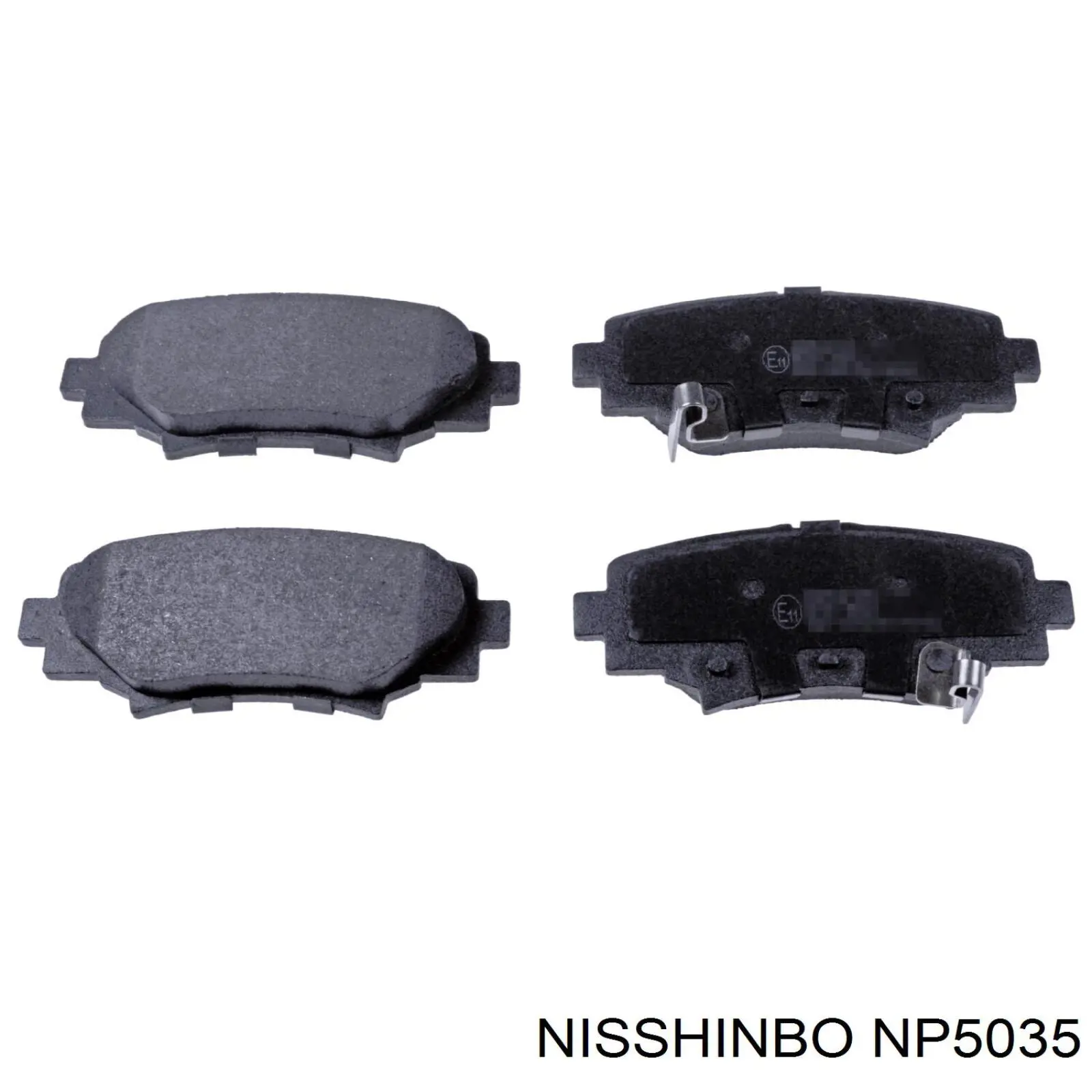 Купити NP5035 Nisshinbo Задні колодки