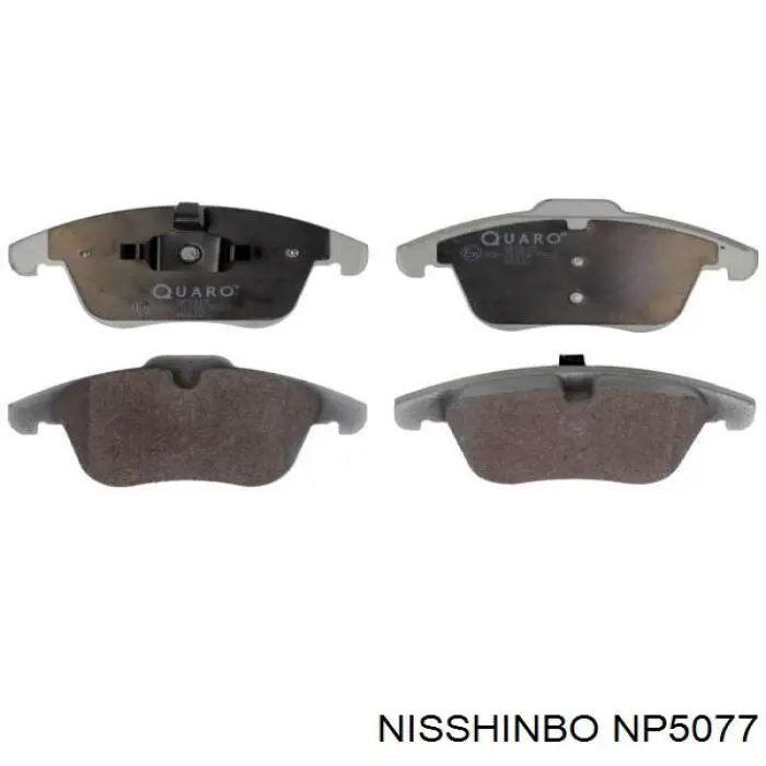Гальмівні колодки Nisshinbo NP5077 ціна, від 34.82 USD