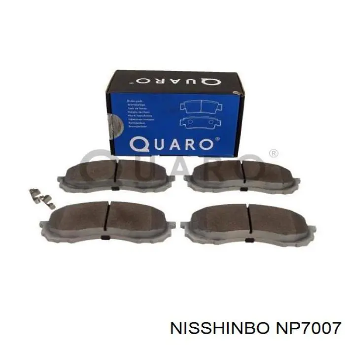 Гальмівні колодки Nisshinbo NP7007 ціна, від 25.34 USD