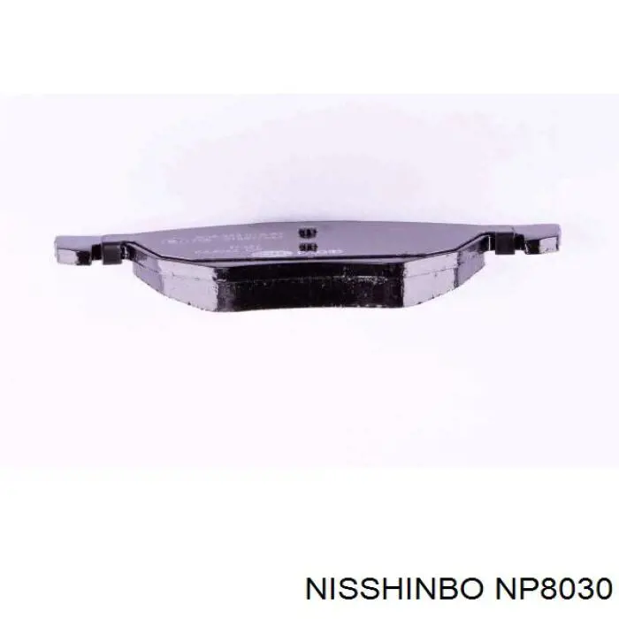 Передні тормозні колодки NP8030 Nisshinbo