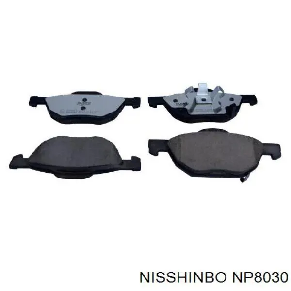 Купити NP8030 Nisshinbo Колодки гальмівні передні, дискові