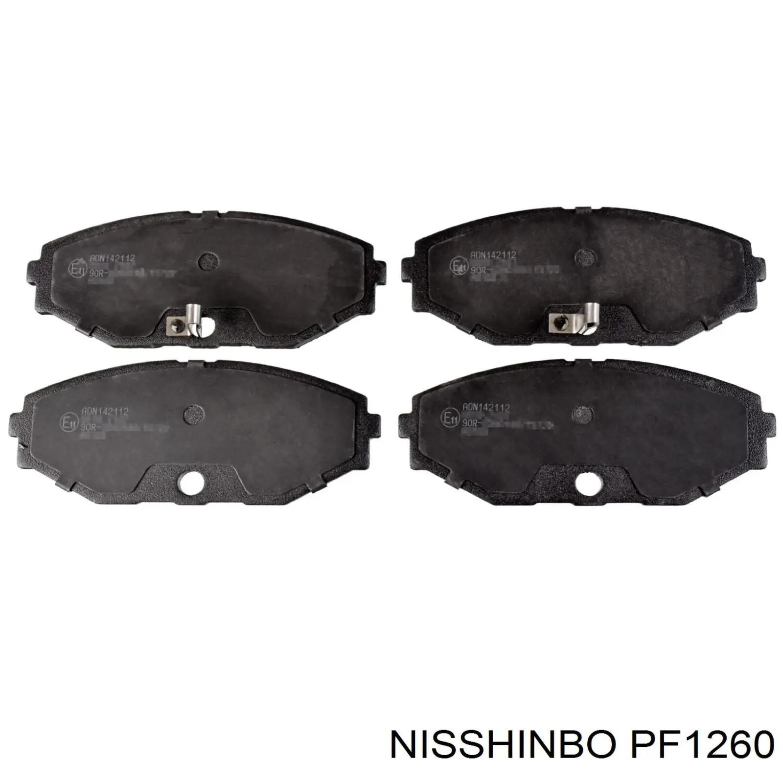Гальмівні колодки NIPPON MOTORS D2109NM ціна, від 14.76 USD