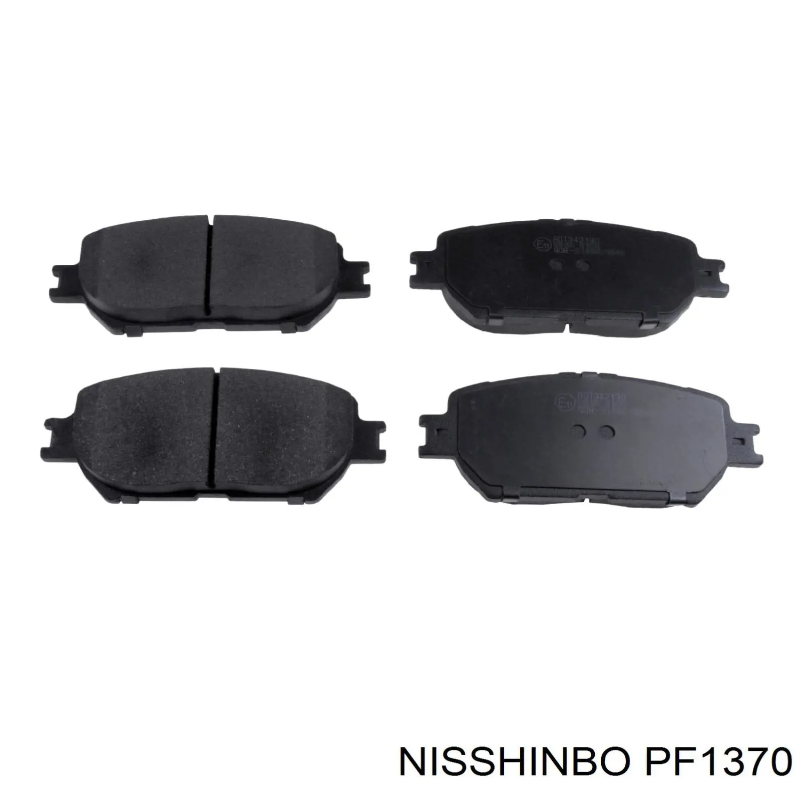 Передні тормозні колодки 0446550220 Toyota