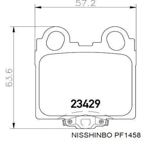 Купити 446633130 Toyota Задні колодки