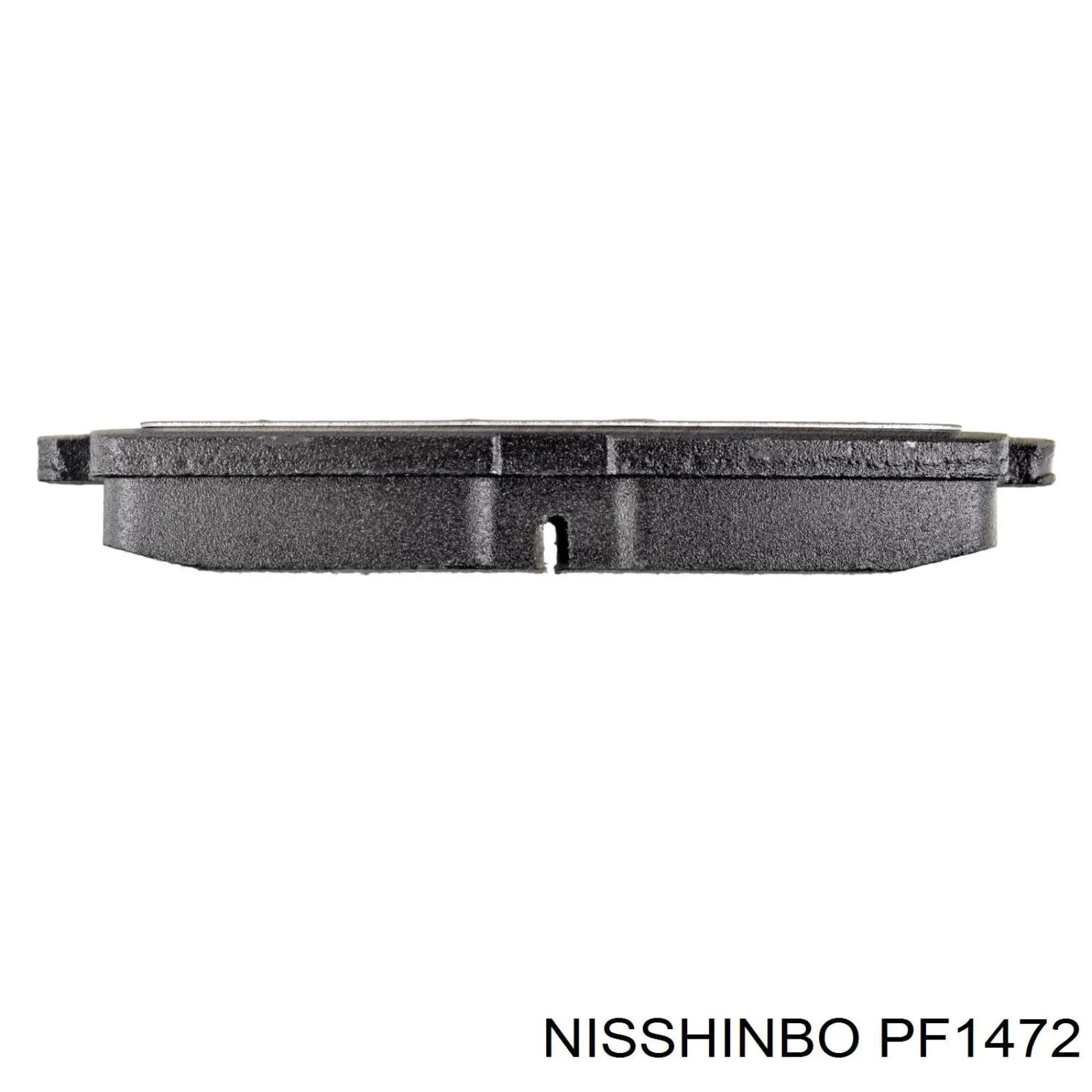 PF1472 Nisshinbo Передні гальмівні колодки