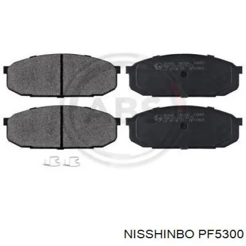 Гальмівні колодки Mazda B0Y13323Z ціна, від 10.78 USD