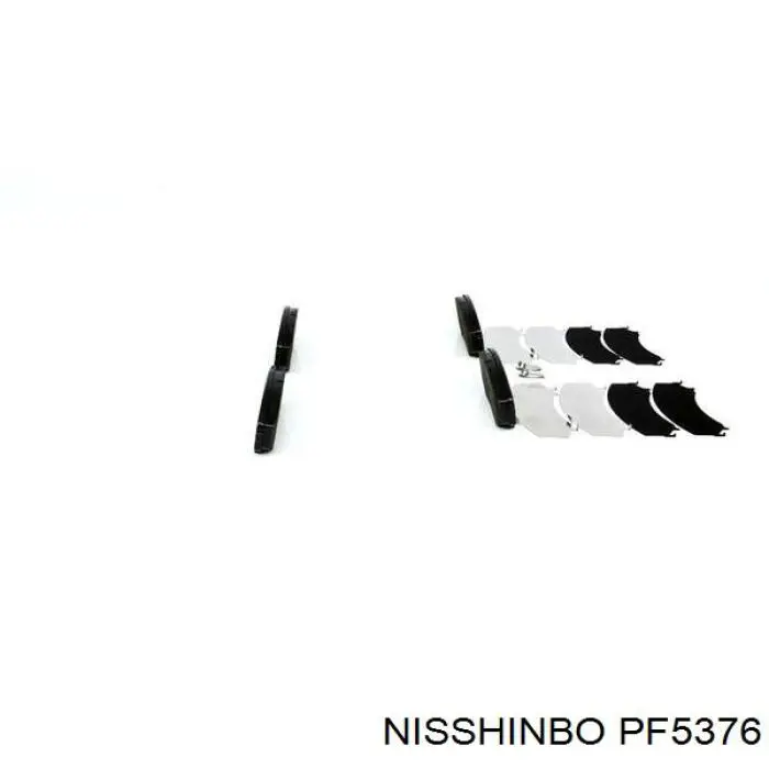 LCY13323Z Mazda Передні гальмівні колодки