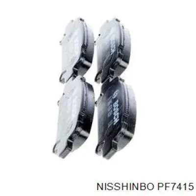 Купити PF7415 Nisshinbo Задні колодки