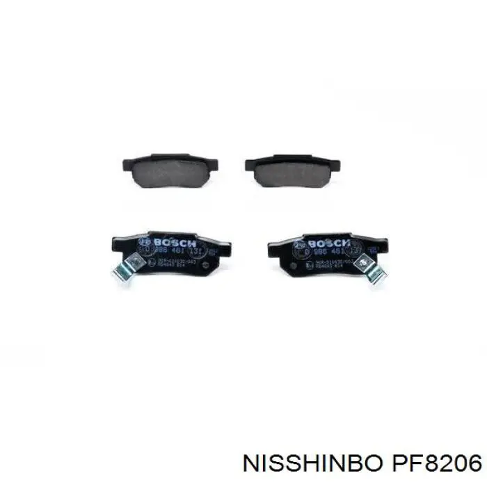 Купити 43022SR3000 Honda Задні колодки